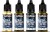 Vallejo 77267 - True Metallic Metal - Greenish Gold Paint 4X18 Ml