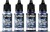 Vallejo 77263 - True Metallic Metal - Ultramarine Blue 4X18 Ml