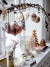 Bloomingville - Tuan Deko - 3 Rensdyr Figurer - Brun - Polyresin