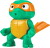 Ninja Turtles - Tootin Tots Figur - Assorteret