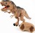 Fjernstyret Dinosaur Legetøj Med Lys Og Lyd - T-Rex - 46 Cm - Dinosaur