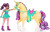 Unicorn Academy Doll Unicorn V2 Assorteret