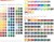 Vallejo Cc266 - Game Color Og Xpress Color Chart - Farvekort