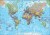 Verdenskort Puslespil - 1000 Brikker - Map Of The World Puzzle
