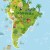 Verdenskort Plakat Til Væg For Børn - 50X70 Cm