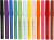 Visa Color Tusch - Tykkelse 3 Mm - Assorterede Farver - 12 Stk
