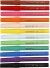 Visa Color Tusch - Tykkelse 3 Mm - Assorterede Farver - 12 Stk