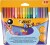 Visa Fin Tusch - Tykkelse 1 6 Mm - Assorterede Farver - 18 Stk
