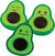 Viskelæder Avocado - Centrum