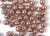 Voksperler Til Smykker - Brun - 4 Mm - 500 G