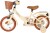 Volare - Ashley 12 Børnecykel - Med Kurv Og Støttehjul - Creme