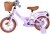 Volare - Ashley 12 Børnecykel - Kurv Og Støttehjul - Pastel Lilla