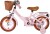 Volare - Ashley - 12 Børnecykel Med Støttehjul - Kurv - Pastel Pink