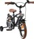 Volare - Black Cruiser - 12 Tommer - Sort - Børnecykel