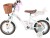 Volare - Børnecykel Med Støttehjul - 12 Tommer - Blossom Hvid