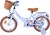 Volare - Ashley 14 Børnecykel - Kurv Og Støttehjul - Blå Pastel