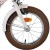 Volare - Børnecykel Med Støttehjul - 14 Tommer - Blossom Hvid