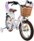 Volare - Børnecykel Med Støttehjul - 14 Tommer - Blossom Hvid