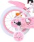 Volare - Hello Kitty Børnecykel - 14 Tommer - Støttehjul - Pink