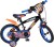 Volare - Hotwheels Børnecykel Med Støttehjul - 12 - Sort Blå