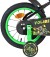 Volare - Strike Cykel - 14 Tommer - Støttehjul - Grøn Sort