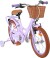 Volare - Ashley 16 Børnecykel - Kurv Og Støttehjul - Lilla Pastel