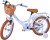 Volare - Ashley 16 Børnecykel - Kurv Og Støttehjul - Pastel Blå