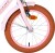 Volare - Ashley 16 Børnecykel - Kurv Og Støttehjul - Pastel Pink