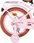 Volare - Ashley 16 Børnecykel - Kurv Og Støttehjul - Pastel Pink