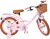Volare - Ashley 16 Børnecykel - Kurv Og Støttehjul - Pastel Pink