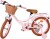 Volare - Ashley 16 Børnecykel - Kurv Og Støttehjul - Pastel Pink