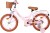 Volare - Ashley 16 Børnecykel - Kurv Og Støttehjul - Pastel Pink