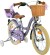Volare - Børnecykel Med Støttehjul - 16 - Blossom - Lilla