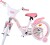 Volare - Hello Kitty - Pink Børnecykel - 16 Tommer - Kurv