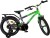 Volare - Thombike Cykel - 16 Tommer - Støttehjul - Grøn Grå