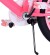 Volare - Børnecykel Med Støttehjul - 18 - Ashley Dark - Pink