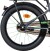 Volare - Thombike Cykel - 18 Tommer - Bagagebærer - Grøn Grå