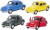 Goki - Vw Classic Beetle Pullback Legetøjsbil - 1 34 - Assorteret