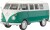 Revell - Vw T1 Samba Bus Bil Byggesæt - 1 24 - Level 5 - 07675