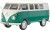 Revell - Vw T1 Samba Bus Bil Byggesæt - 1 24 - Level 5 - 07675