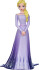 Bullyland - Elsa Figur I Lilla Kjole - Disney - 10 Cm - 13510
