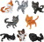 Warrior Cats - Mystery Figurer Assorterede