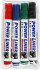 Whiteboardmarker - Tykkelse 4 Mm - Sort - Blå - Grøn - Rød - 4 Stk