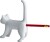 Winkee - Blyantspidser - Sharp End Cat With Sound - White