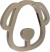 Winkee - Karabinhage - Dog Carabiner Set - Brun Og Beige