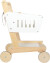 Wooden Shopping Trolley Fresh