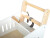 Wooden Shopping Trolley Fresh