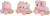 Legetøjstog Med Stableklodser - Træ - Til Børn - Pink - Small Foot