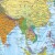 World Map Political - Physical Poster