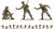 Airfix - Wwii British Infantry Model Figurer - Vintage Classics - 1 32 -